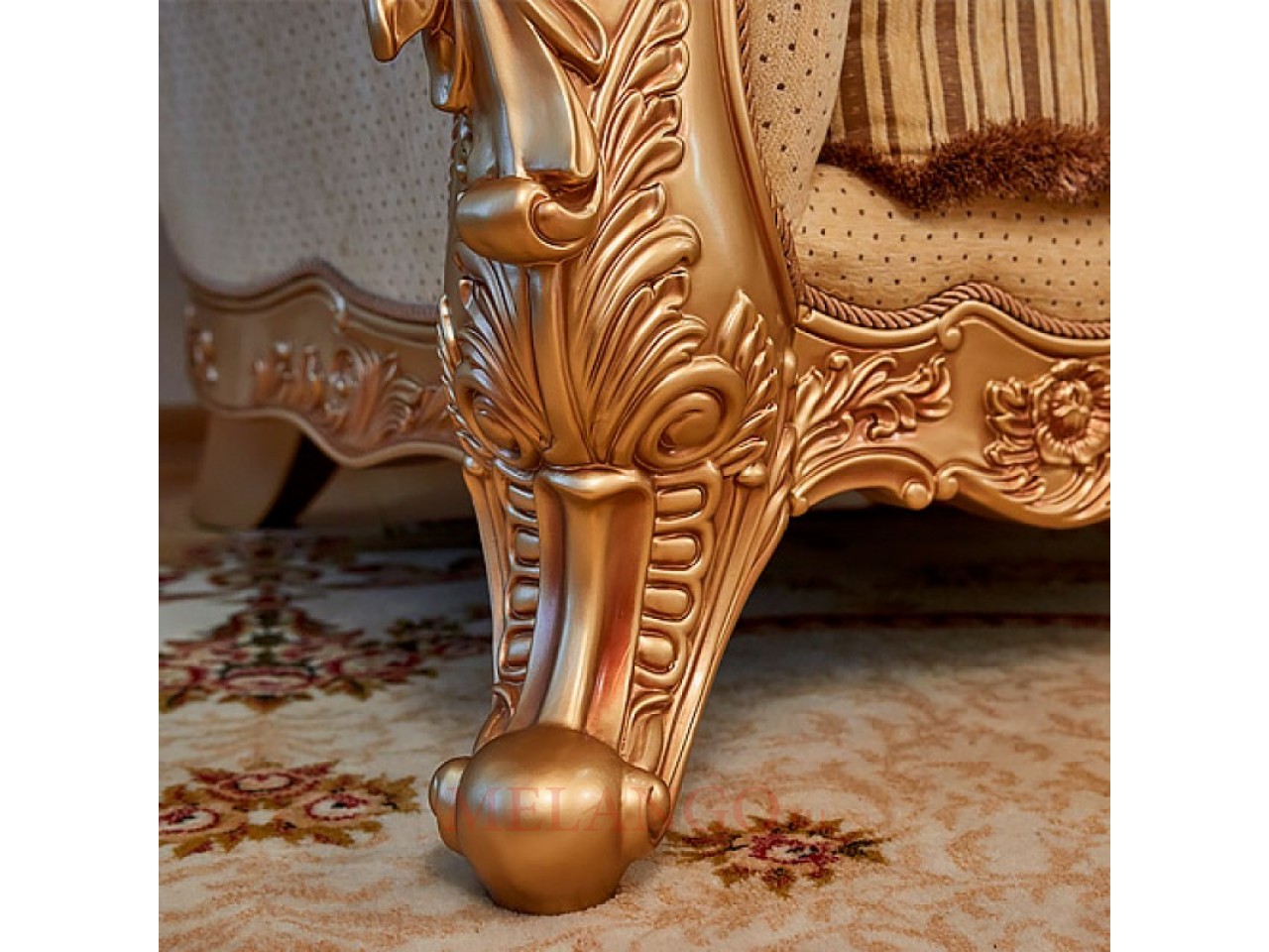 Мягкая мебель золотой Лорд