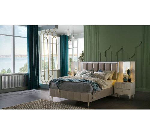 Кровать Gravita (Гравита) GRAV-26 слоновая кость