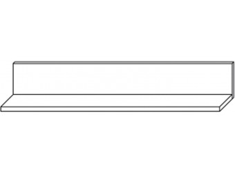 Полка навесная 1364 Прато (ясень светлый)
