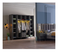 Пятистворчатый шкаф Gravita (Гравита) GRAV-33