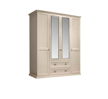 Четырехстворчатый шкаф для одежды с зеркалом Венеция ВНШ1/41 (дуб седан) Четырехстворчатый шкаф для одежды с зеркалом Венеция ВНШ1/41 (дуб седан)