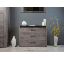 Комод малый NEW, Денвер Риббек серый