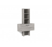 Надстройка Д-6 к тумбе малой, Денвер Риббек серый